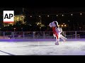 White House celebrates holidays with ice rink