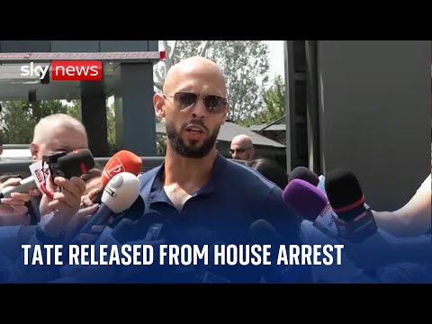 Upload mp3 to YouTube and audio cutter for Andrew Tate wins appeal to be released from house arrest pending trial download from Youtube
