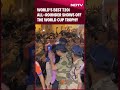 Team India Parade | Worlds Best T20i All-Rounder Shows Off The World Cup Trophy  - 00:12 min - News - Video