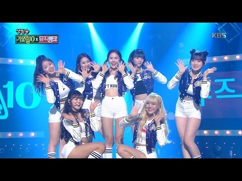 뮤직뱅크 Music Bank - 오마이걸 - OOH-AHH하게 + 치얼업 (OH MY GIRL - Like OOH-AHH + CHEER UP).20161223