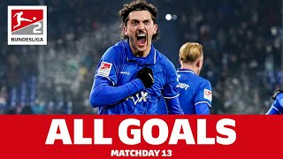 The 2. Bundesliga All Goals Show | Matchday 13