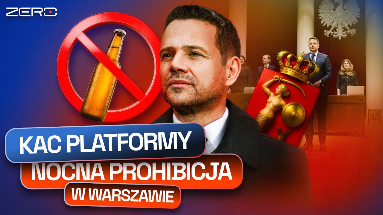 UCHWAŁY TRZASKOWSKIEGO. ZAKAZ SPRZEDAŻY ALKOHOLU. RADNI ZDECYDOWALI
