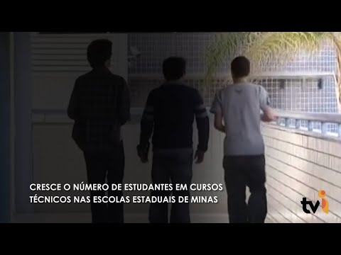 Vídeo: Cresce o número de estudantes em cursos técnicos nas escolas estaduais de Minas