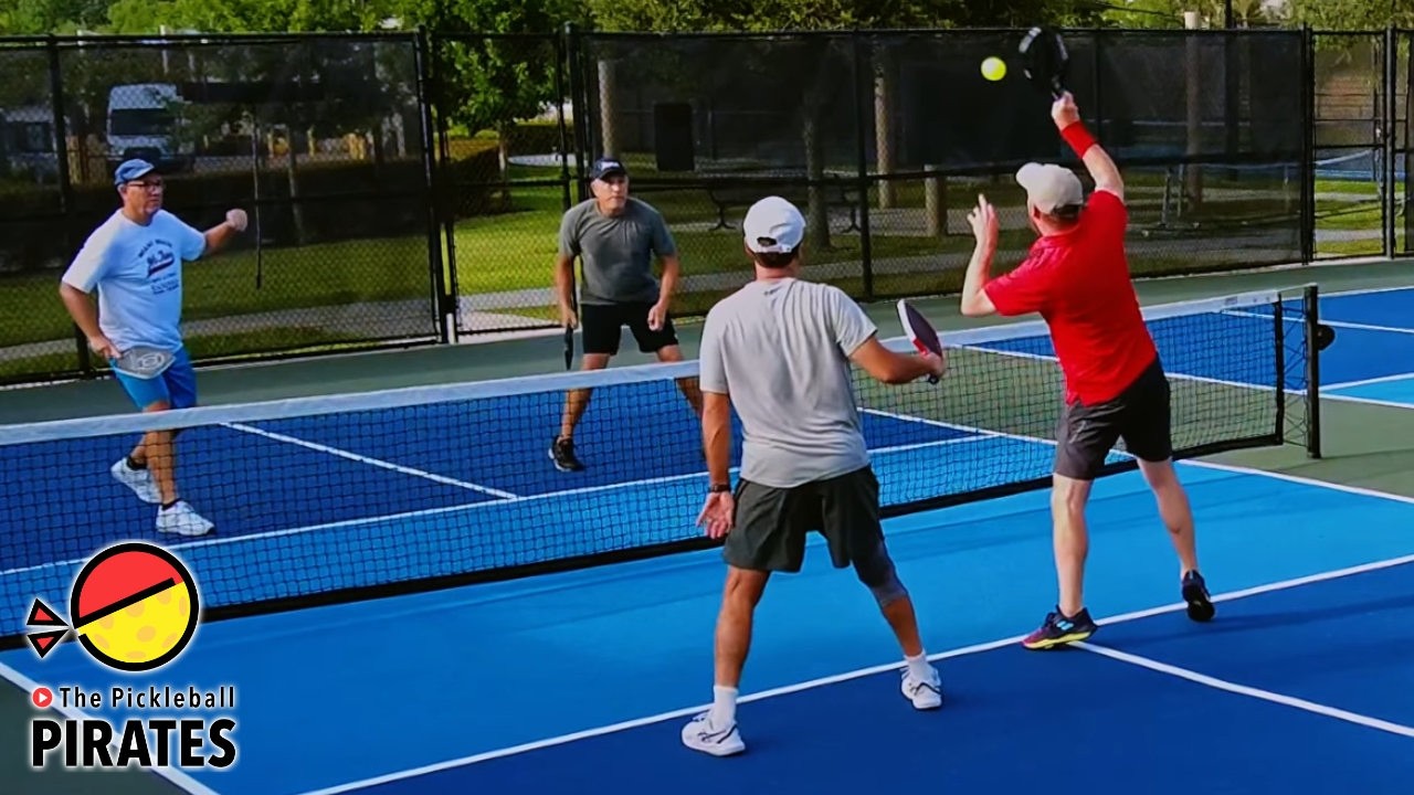 Smash-Lob, Net Abuse and other 5.0 Senior Pickleball Tricks