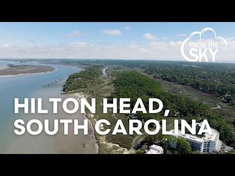 screenshot of youtube video titled View Hilton Head, South Carolina From the Sky