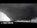 Video shows what appears to be a huge tornado in Kansas