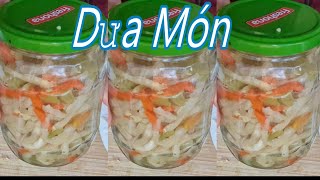 Củ Cải Ngâm Nước Mắm Giòn Không Chua Không Nhớt