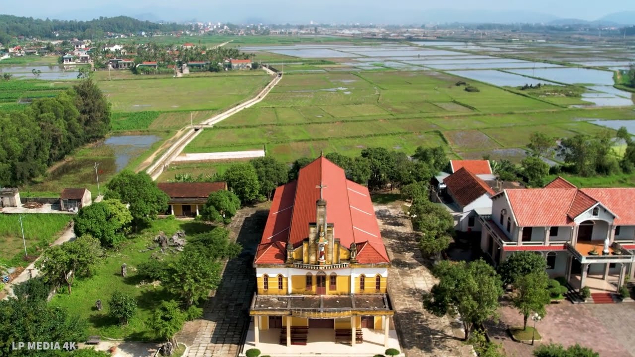 Xuan An Parish From Above | Beautiful And Relaxing Pictures From Xuan An Church