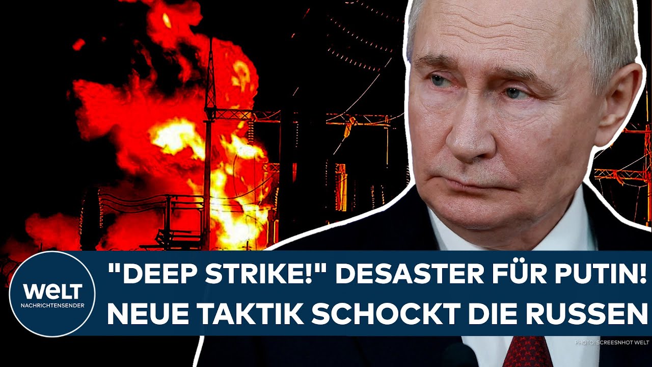 UKRAINE-KRIEG: "Deep Strike!" Desaster für Wladimir Putin! Neue Taktik schockt die Russen!