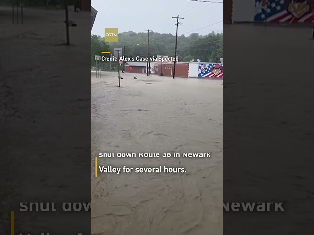 U.S.: State of emergency declared in Newark Valley, NY, after flash floods