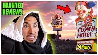 Staying At The MOST Haunted *CLOWN* Motel In America