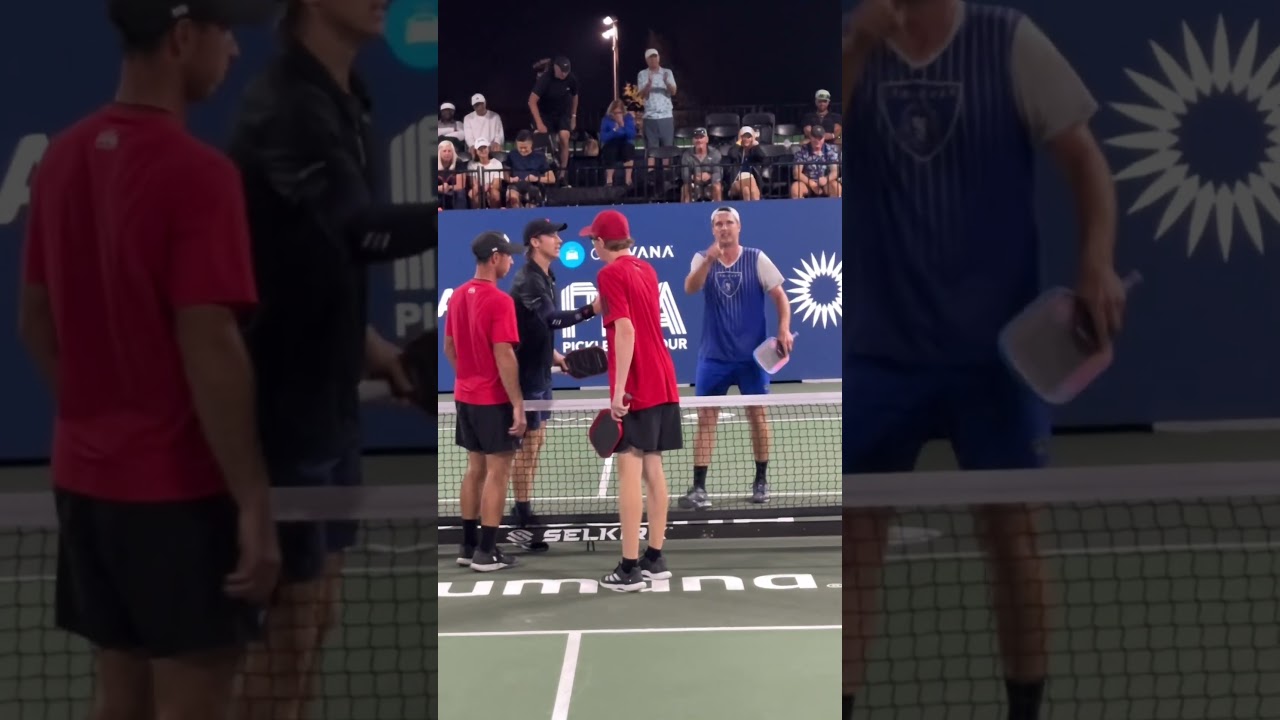 Christian Alshon and Andrei Daescu complete an improbable pickleball comeback 😳