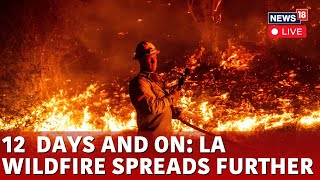 LA Wildfires 2025 LIVE | Dangerous, Strong" Winds Threaten To Spread Los Angeles Wildfires | N18G