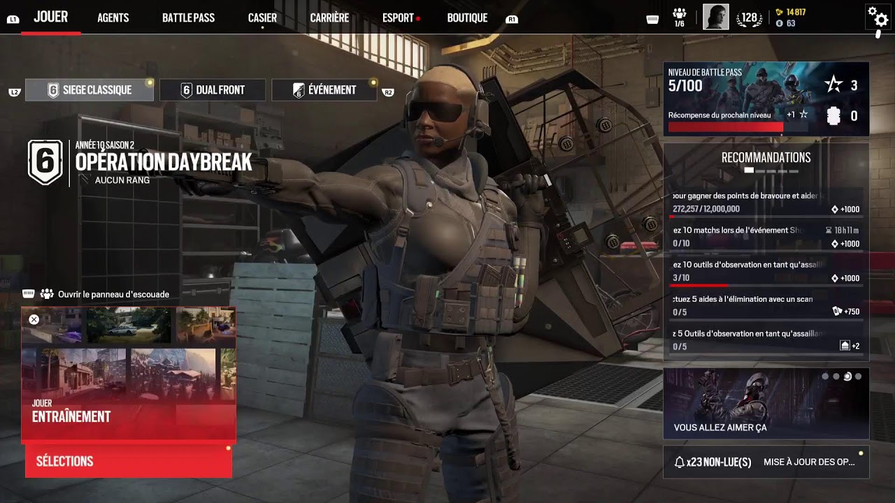 Soirée R6 Siege X