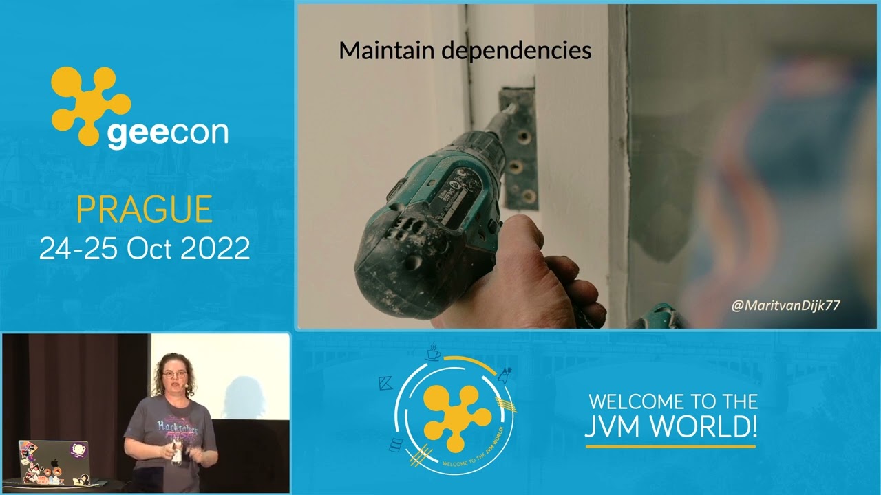 GeeCON Prague 2022: Marit van Dijk - Keep your dependencies in check
