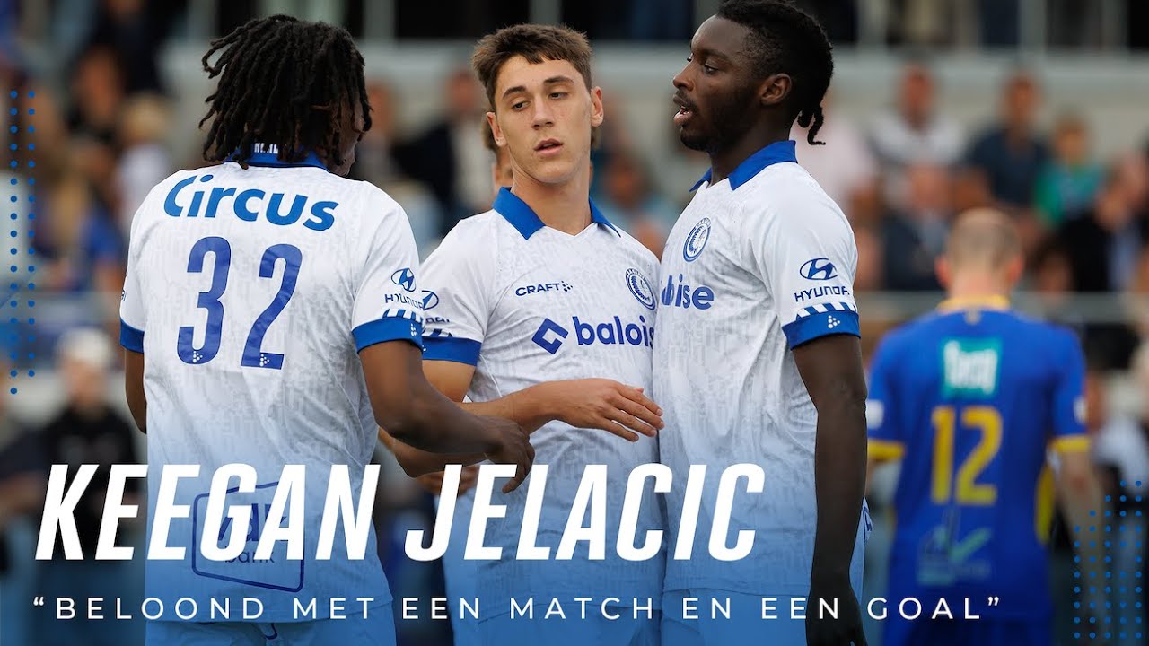 💬 Keegan Jelacic: "Beloond met een wedstrijd en een goal"