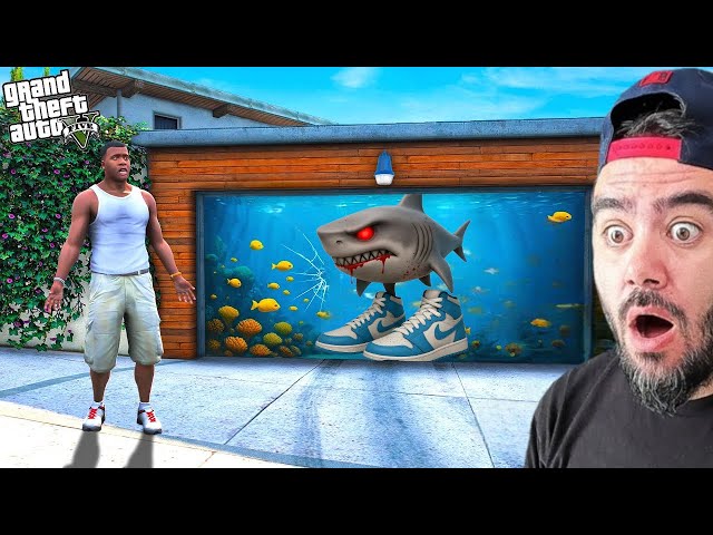 FRANKLIN GARAJINI TRALALERO AKVARYUMU YAPTI - GTA 5 MODS