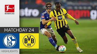 Schalke Comes Back Twice! | Schalke — Dortmund 2-2 | Highlights | Matchday 24 – Bundesliga 22/23