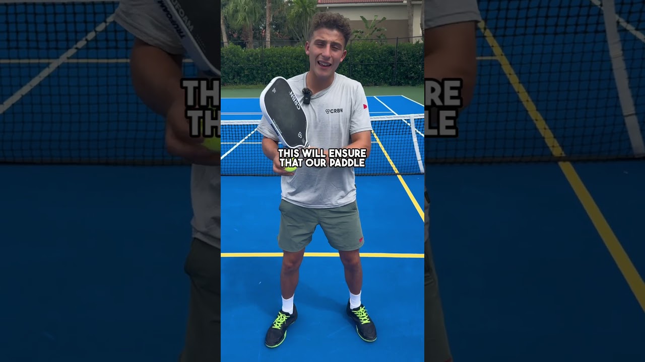 Paddle Tracking & Shadowing in Pickleball! #pickleball #pickleballtips