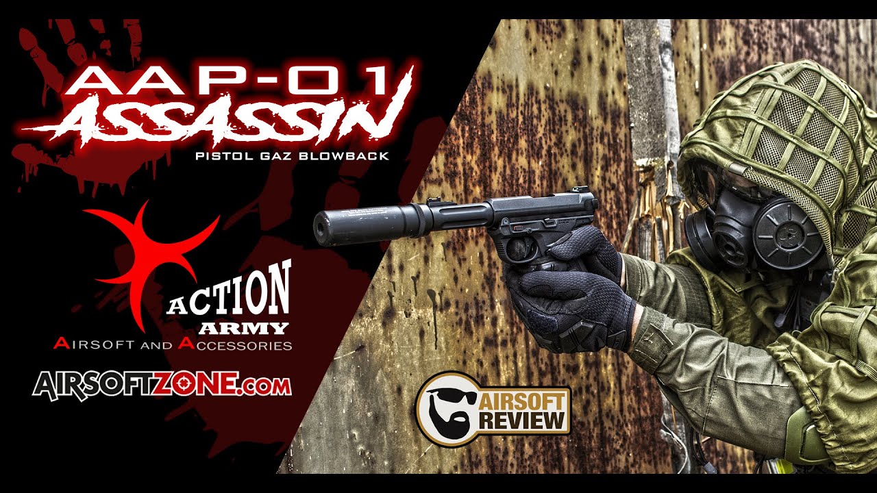 [ENG SUB] AAP-01 ASSASSIN # ACTION ARMY COMPANY / AIRSOFTZONE # AIRSOFT REVIEW