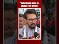 Rahul Gandhi Files Nomination | Anurag Thakur: Rahul Gandhi Afraid To Contest From Amethi  - 00:53 min - News - Video