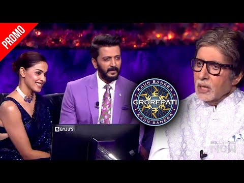Kaun Banega Crorepati 13: Genelia complains to Big B against husband Riteish for this reason Kaun Banega Crorepati 13: Genelia complains to Big B against husband Riteish for this reason