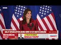 Im not giving up this fight: Haley speaks after projected loss in South Carolina  - 01:30 min - News - Video