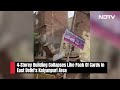 Delhi Building Collapse | 4-Storey Building Collapses Like Pack Of Cards In Delhi  - 00:40 min - News - Video