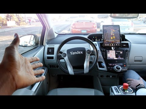 Riding in a Driverless Taxi at CES 2019! ...