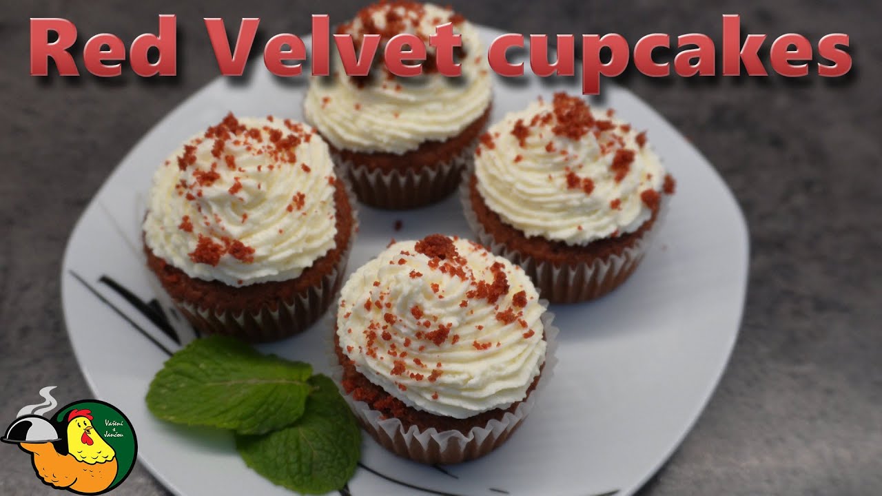 Red Velvet cupcakes - úžasné dortíčky