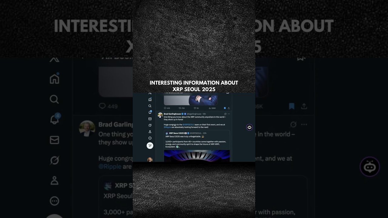 INTERESTING INFORMATION ABOUT XRP SEOUL 2025?