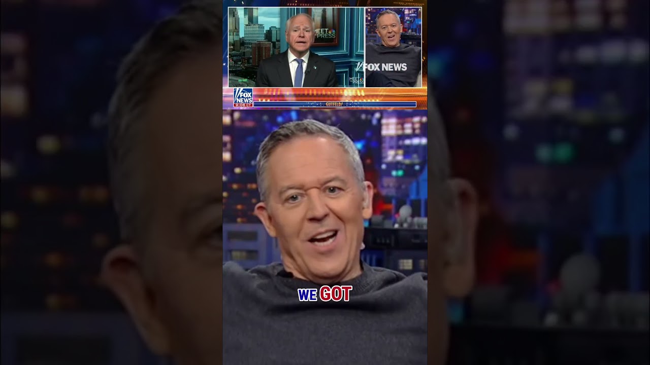 Gutfeld: Tim Walz let this EXPLODE #shorts #foxnews #politics #news