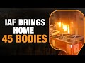 Kuwait Fire Tragedy: IAF Brings Back Bodies of 45 Indian Victims