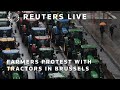 LIVE: Farmers protest with tractors in Brussels as EU agriculture ministers meet | REUTERS