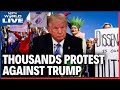 Protest Against Donald Trump: Protestors Call Him “Perfect Puppet” Of Russias Putin | Donald Trump