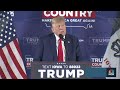 Trump reacts to SCOTUS Colorado hearing and Iowa shooting at rally  - 01:51 min - News - Video