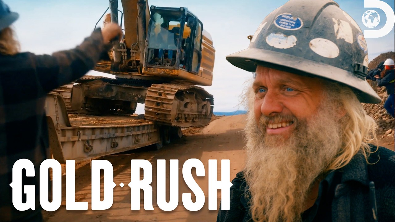 60-Pound Excavator Incident!? | Gold Rush | Discovery