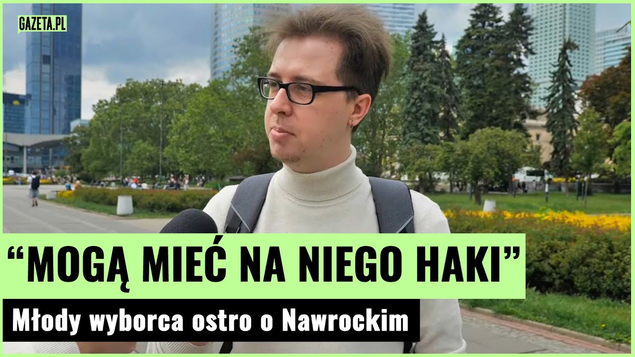 Młody wyborca punktuje Nawrockiego! "Ma powiązania z gangsterami" | Gazeta.pl