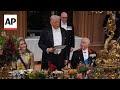 Trump calls UK visit one of the highest honors of his life during speech