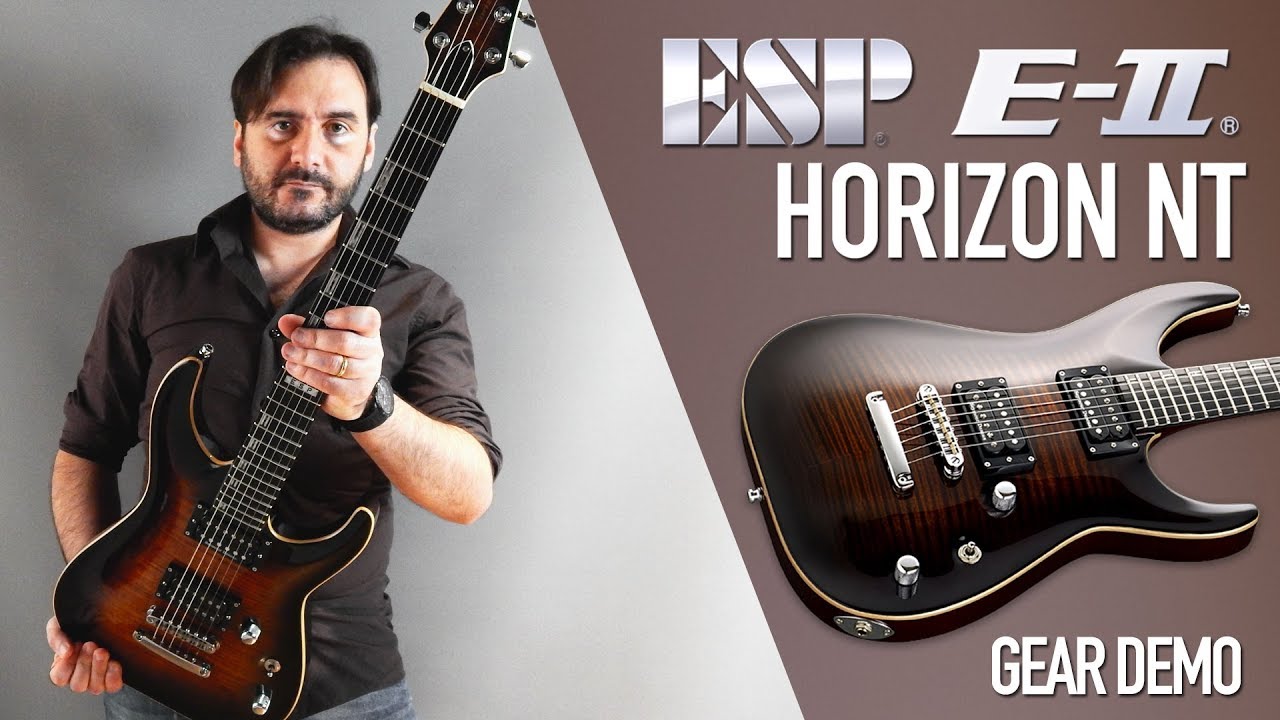 E-II Horizon NT Dark Brown Sunburst Demo by Francesco Fareri