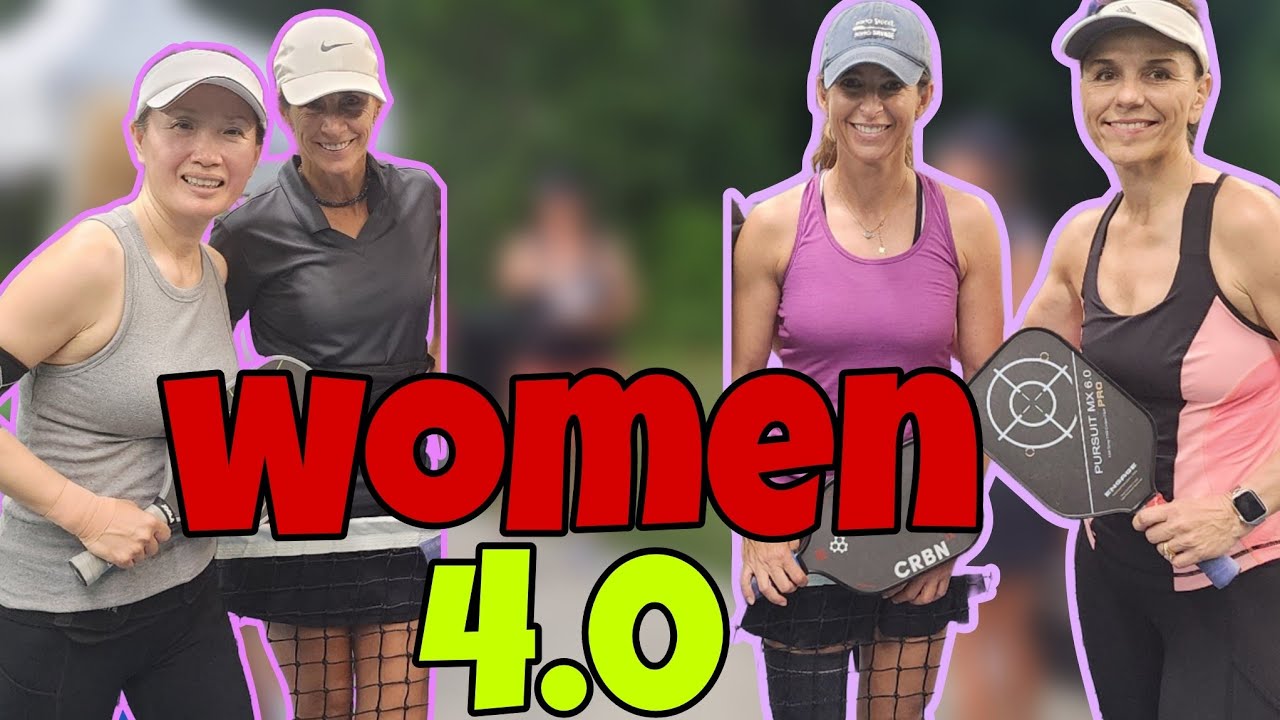 Aggressive 50+ Pickleball 4.0 Women's Doubles