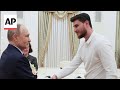 Putin meets Russian-Israeli hostage Alexander Troufanov who was released from Gaza