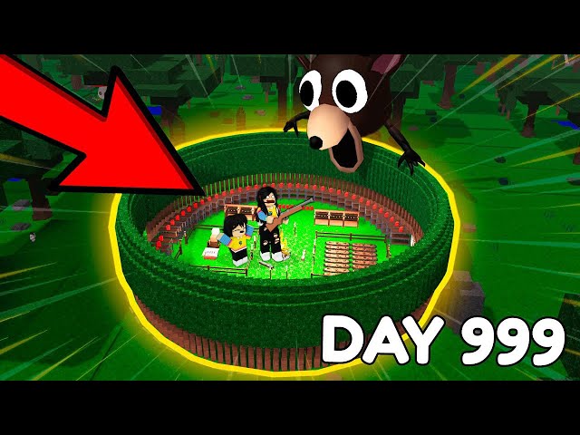 SOBREVIVIMOS 500 DIAS EN EL BOSQUE CONSTRUYENDO UN MEGA BUNKER | paolazgames