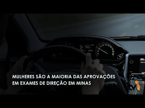 Vídeo: Mulheres são a maioria das aprovações em exames de direção em Minas