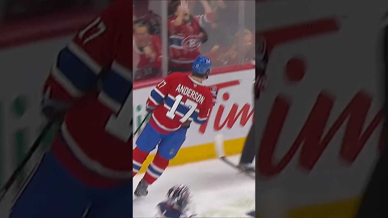 Josh Anderson réduit l'écart!