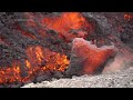 Iceland lava flow engulfs road, advances slowly towards coastal town - 01:27 min - News - Video
