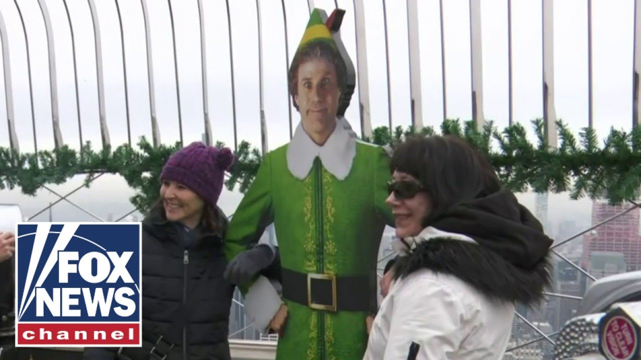 Empire State Building spreads Christmas cheer to celebrate Elf's 20th anniversary