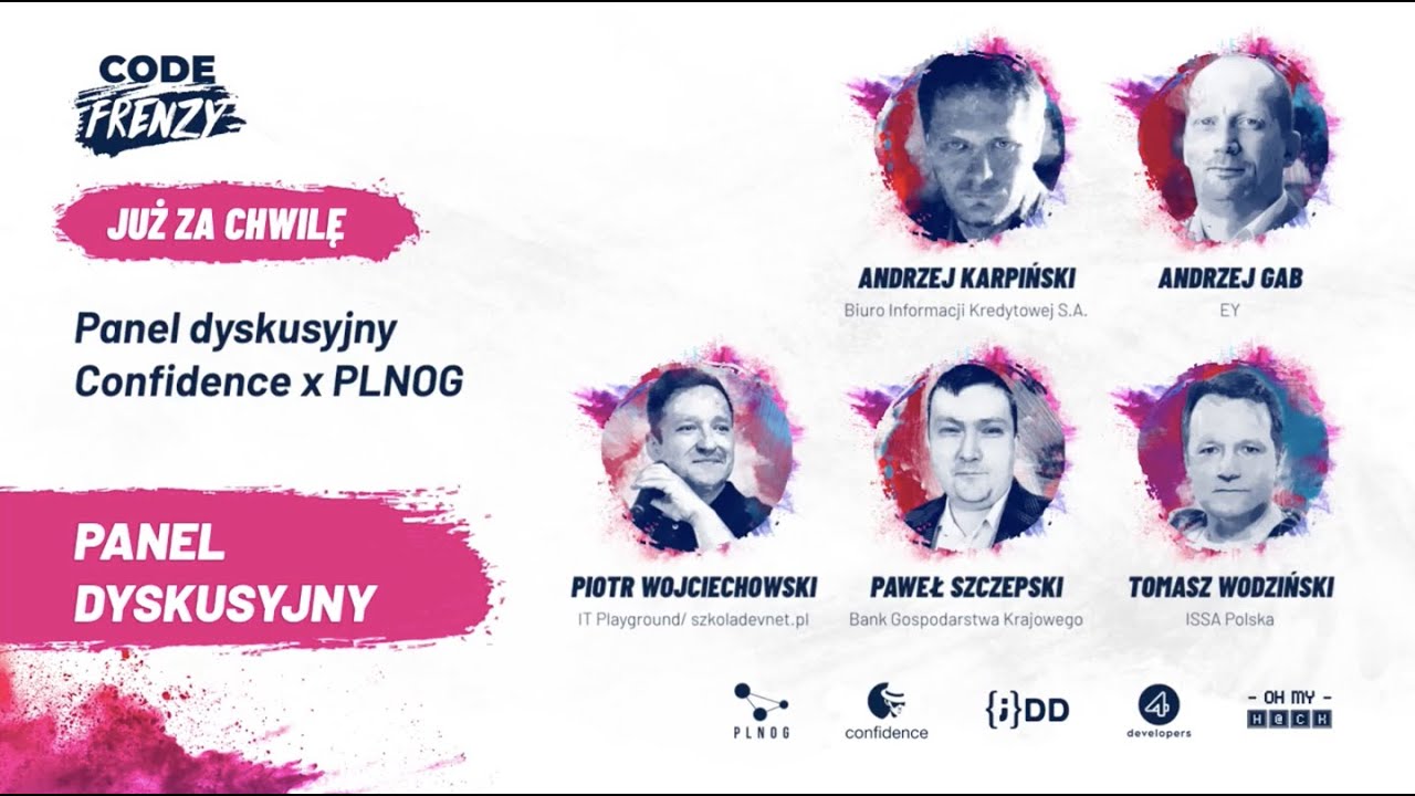 CodeFrenzy 2024 - Panel Dyskusyjny CONFIdence x PLNOG