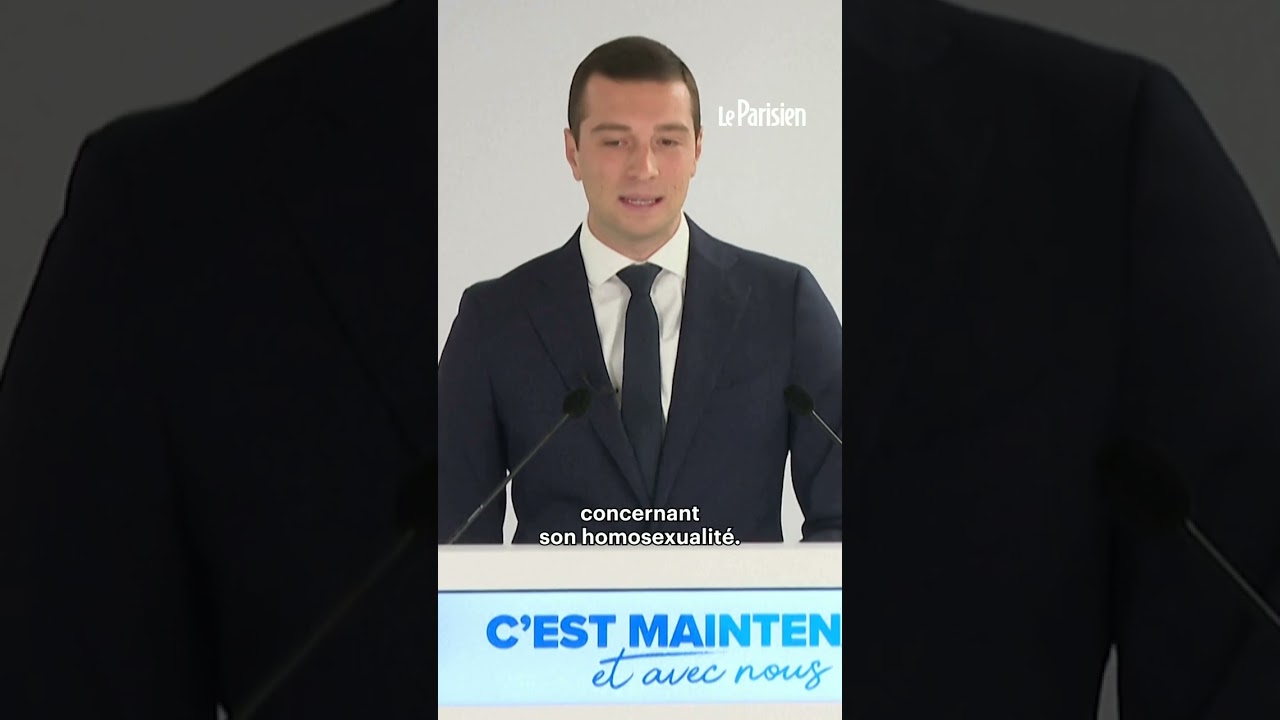 Jordan Bardella se confie sur sa vie privée et répond à des rumeurs sur son orientation sexuelle