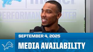 Detroit Lions players meet with the media | September 4, 2025